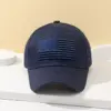 Wholesale Unisex Embroidery Simple Style Classic Style American Flag Embroidery Curved Eaves Baseball Cap