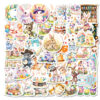 oly-9aa2ce6ebdc9d04a9459fb2af24677b6 Wholesale 50 Cute Graffiti Easter Bunny Easter Egg Stickers Children's Reward Holiday Stickers