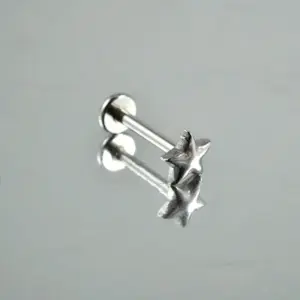 Steel Color Star / Rod Thickness * Rod Length 1.2x8mm