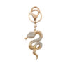 oly-9af94e37666e4ab2be66bde253368bd2 Wholesale Zodiac Diamond Snake Pendant Car Keychain Year of the Snake Gift Women's Bag Pendant Accessories Key Chain