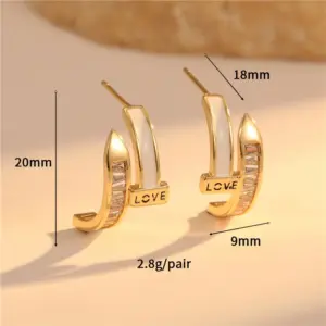 14K Gold H-12029 / White