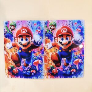 A7-mario notebook (with inner pages and buckles)