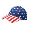 Wholesale Unisex Casual Baseball Cap With Curved Eaves Featuring Embroidery And Stripe Pattern, Perfect For Spring