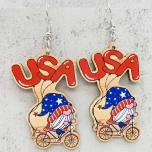 JE1323A / Wooden earrings