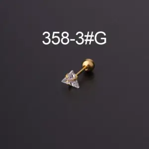 3#-Gold / 4mm