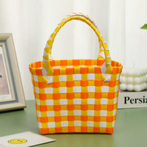 Yellow and White without decoration size height 15 width 16 side width 9