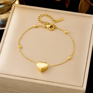 【5255】Round Bead Heart
