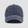 Wholesale Washed Old Peaked Cap Japanese Style Spring and Summer Soft Top Retro Peaked Cap Curved Brim Versatile Casual Outdoor Baseball Cap
