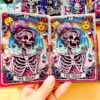 Wholesale Skull Tarot Series TK Explosions Acrylic Notebook Handbook Exquisite Loose-leaf Book A7A5