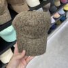 oly-9c80a2af208bc80c8438e91939ac181f Wholesale Internet Popular Style Big Head Cap Women's Fashion Leopard Print Soft Top Baseball Cap Women's Korean Style Street Ripped Cap
