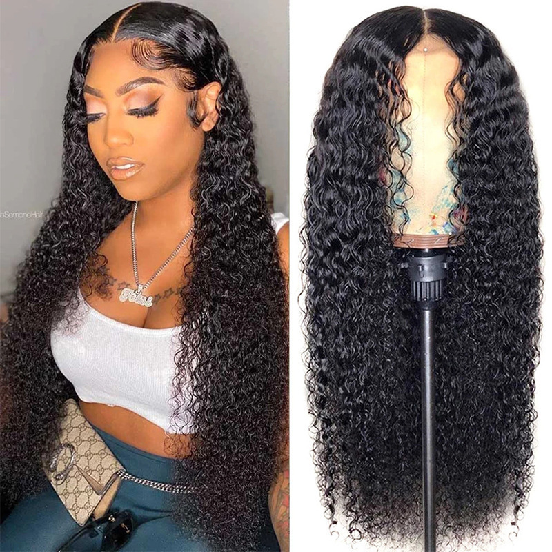 Wholesale Cross-border Europe and the United States matte high-temperature silk African small coil tube explosive head long curly hair chemical fiber