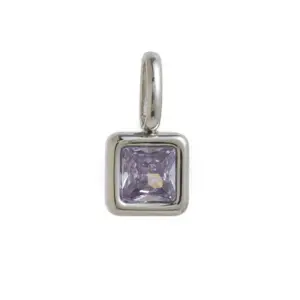 June Pendant-Steel Color
