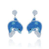 Wholesale Personality Sea Turtle Dolphin Starfish Jellyfish Rice Bead Earrings Bohemian Style Holiday Earrings