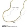 Wholesale Ion Plating (IP) Real Gold Plated 18K Gold Square Rectangle 304 Stainless Steel Elegant Simple Style Waterproof Non Tarnish 304 Stainless Steel Bracelets