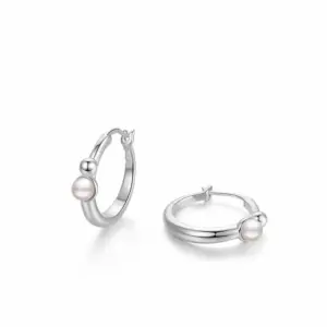 Pearl Earrings [ Silver ] 925 Silver Needle