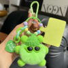 oly-9d7693a520a8ee03097a4c2a1fb24102 Wholesale Cute Rex Rabbit Fur Small Coal Ball Bag Pendant Schoolbag Ugly Stuff Doll Hanging Cartoon Doll Car Keychain