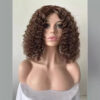 Wholesale women's long bangs explosion head winding tube black spring roll short curly hair full top head cover