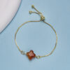 Wholesale Natural Stone Facet Pendant 18K Gold Color Women Fashion Jewelry Jewelry Gift Card Souvenir