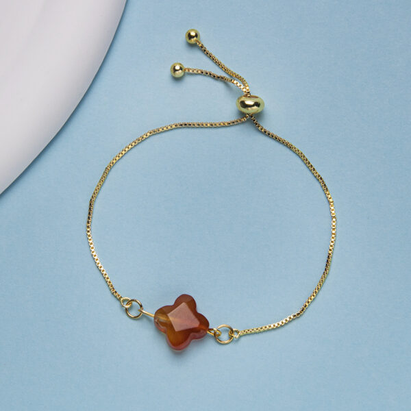 Wholesale Natural Stone Facet Pendant 18K Gold Color Women Fashion Jewelry Jewelry Gift Card Souvenir