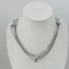 Wholesale U Shape Necklace For Unisex, Waterproof Non Tarnish Brass With 18K Gold Plated PVD Coated Finish And Twisted Rope Chain