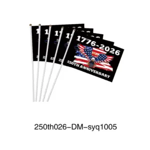 【20 Pieces】Solid Plastic Flag Poles 14*21cm / 250th026-DM-syq1005