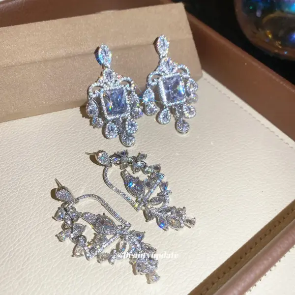 Wholesale Silver Bird Earrings For Women Featuring Copper With Zircon Inlay And 304 Stainless Steel Ear Pins