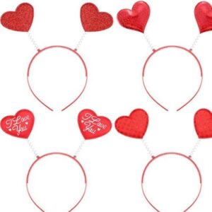 oly-9e56613c6fe273504048a82627f7774a Wholesale Red Love Headband Hair Accessories Three-Dimensional Love Headband Headwear Valentine's Day Hair Accessories