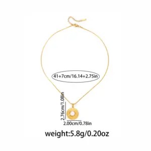 Multi-layered Round Pearl Necklace