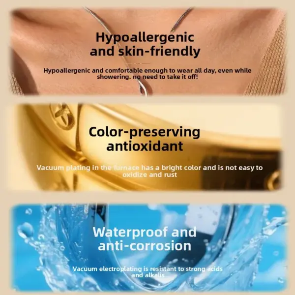 Wholesale Heart Shape Waterproof Non Tarnish Gold Bangle For Women In Simple Style, 304 Stainless Steel With Rhinestones Inlay