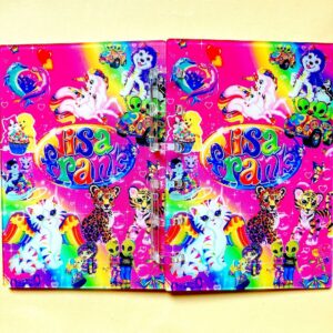 A781-lisa frank (with inner pages and buckles)