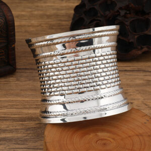 8-Ancient silver concave surface (brick pattern)