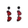Wholesale Valentine's Day love sunglasses women's earrings autumn and winter earrings simple personality acrylic suit earrings