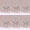 oly-9f6850682800fb2c929ba0f164cffa73 Wholesale Colorful Inlaid Butterfly Keychain Metal Alloy Creative Women's Bag Pendant Keychain Ring Gift