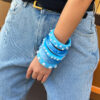 oly-9f70acbbf1d356c7c9f5f0f26a17979f Wholesale exaggerated sweet cool ins wind glitter wide bracelet fashion irregular imitation pearl bracelet Bracelet