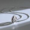 Wholesale Double-ring Necklace Men’s Trendy Accessories Men’s Simple All-match Stainless Steel