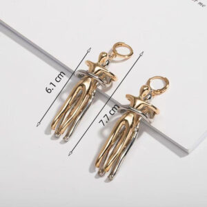 High-end feel [silver holding gold] large size