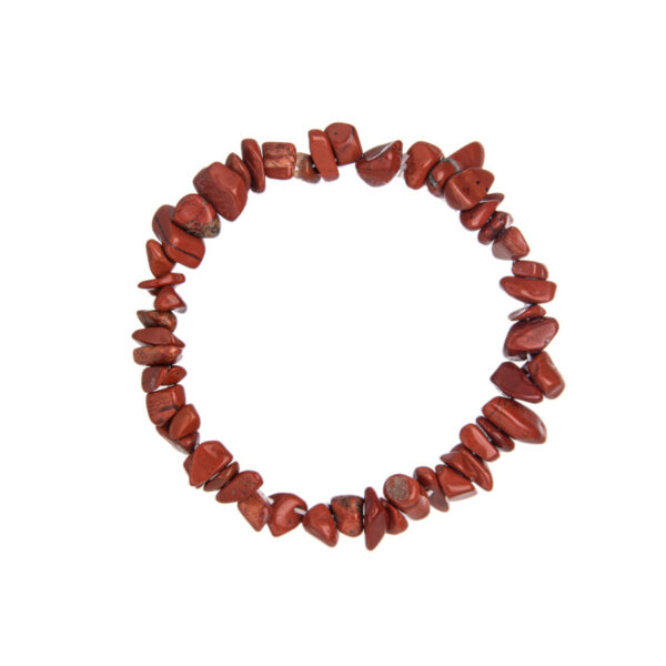 Wholesale Creative and stylish style natural stone crystal agate seven-color pebble elastic bracelet