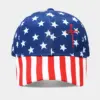 Wholesale Unisex Casual Baseball Cap With Curved Eaves Featuring Embroidery And Stripe Pattern, Perfect For Spring