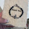 oly-a01e69fb9204db6aea7f7995b95c58ad Wholesale Satin Pearl Black Agate Bracelet Fashionable Cool Style Elegant Easiest for Match and White Bracelet for Women