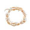 Wholesale Simple and Personalized Fashion Beach Style Starfish Shell Braided Necklace Hawaiian Style Shell Series Necklace