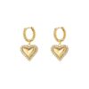 Wholesale [Love Earrings 33 Style] ’S Earrings, Fashionable and Simple Earrings, Versatile