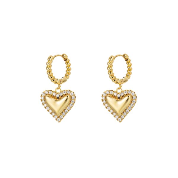 Wholesale [Love Earrings 33 Style] ’S Earrings, Fashionable and Simple Earrings, Versatile