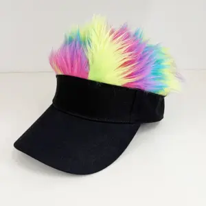 Pure Black - Colored Fur / adjustable