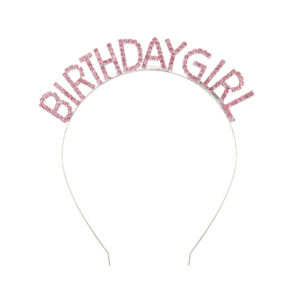 Single pink headband / Headband Shoulder Strap Set