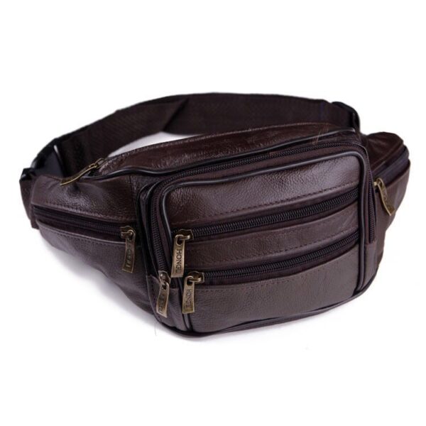 oly-a09de1618e09fdcac062a8a25c3b053b Wholesale Men's Waist Bag Genuine Leather Waist Bag Men's Multi-Functional Waterproof Waist Bag Mobile Phone Bag Business Cashier Waist Bag Wallet Coin Purse