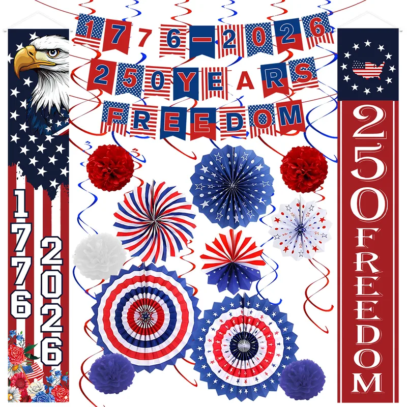 Wholesale Independence Day Party Paper Flag For Festive Tablecloth Decoration