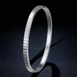 40-B-7 Steel Bracelet Plaid