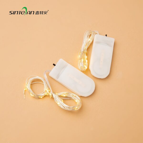 oly-a0e3c08820d4414f4867c2c0fbd7f976 Wholesale Christmas Tree Light String Warm White Lighting LED Low Pressure Light Anti-Electric Shock Button Battery Copper Light Christmas Light