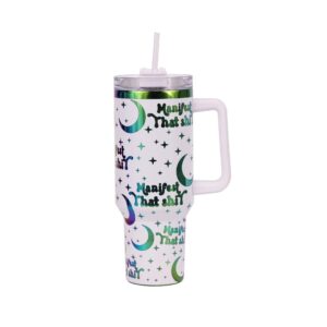 White background color moon / 40oz/1200ml