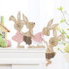 oly-a16980525608f227fb40e59868a2bc55 Wholesale Easter home decoration seesaw rabbit wooden desktop ornaments